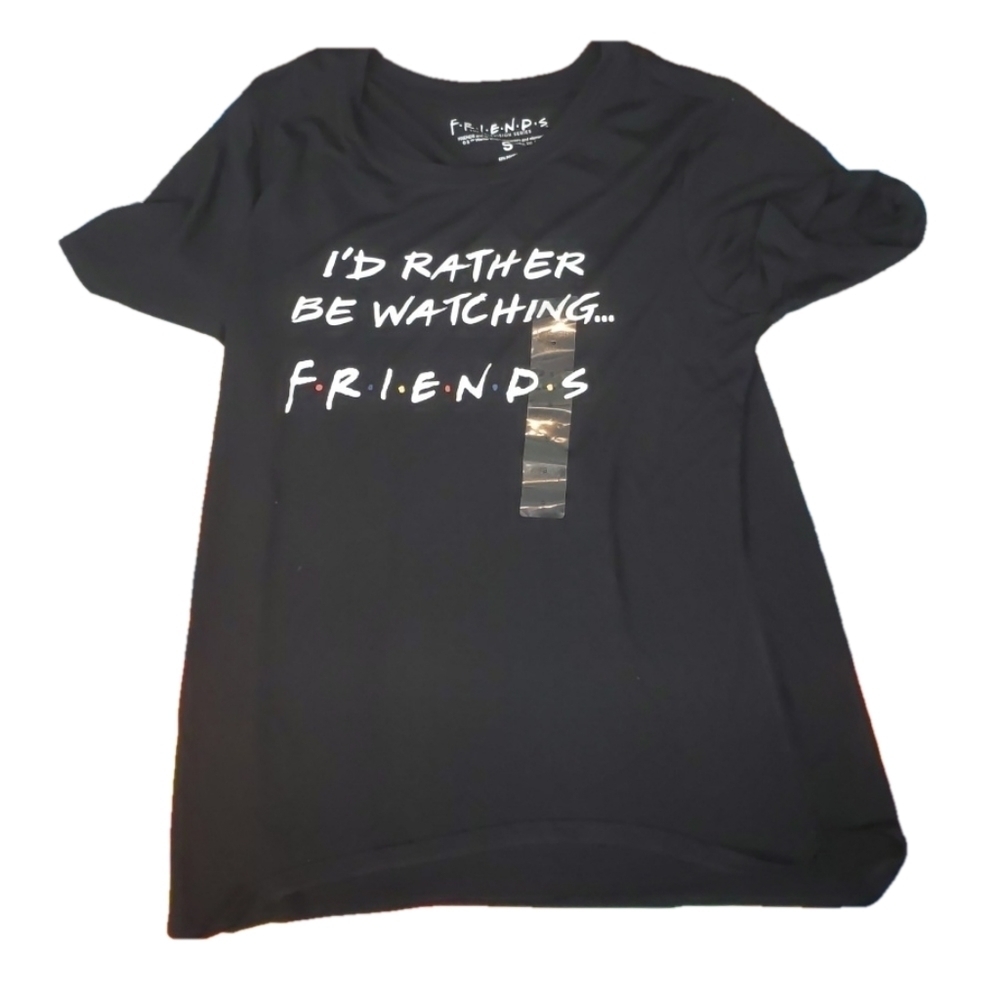 FRIENDS Black T-shirt Women's